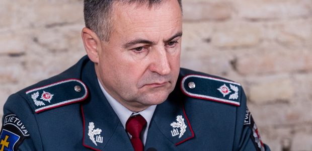 Policijos generalinis komisaras R. Požėla pateko į avariją