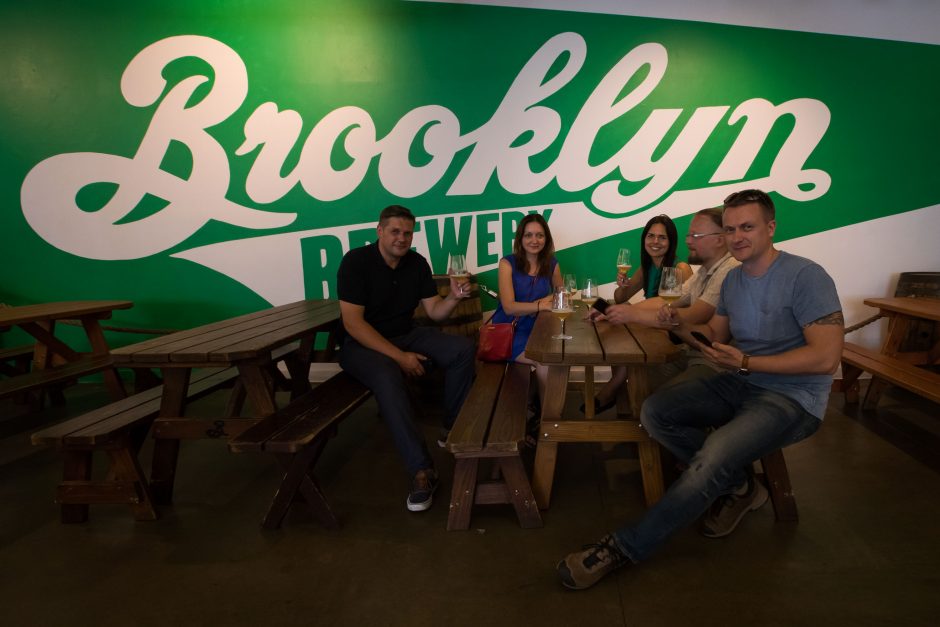 Lietuvos aludariai įkvėpimo semsis iš „Brooklyn Brewery“ meistrų