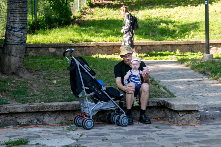 V. Putvinskio gatvės dienos renginiai persikėlė į kiemus ir skverus