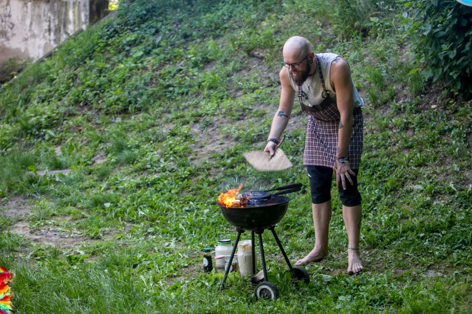 V. Putvinskio gatvės dienos renginiai persikėlė į kiemus ir skverus