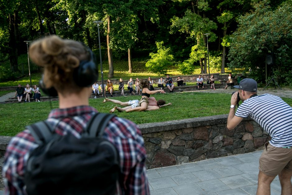 V. Putvinskio gatvės dienos renginiai persikėlė į kiemus ir skverus