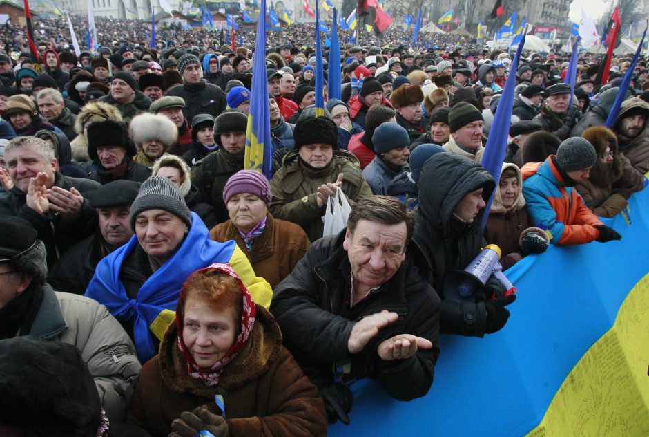 Per susidūrimus Kijeve nukentėjo daugiau kaip 30 milicininkų ir 24 protestuotojai