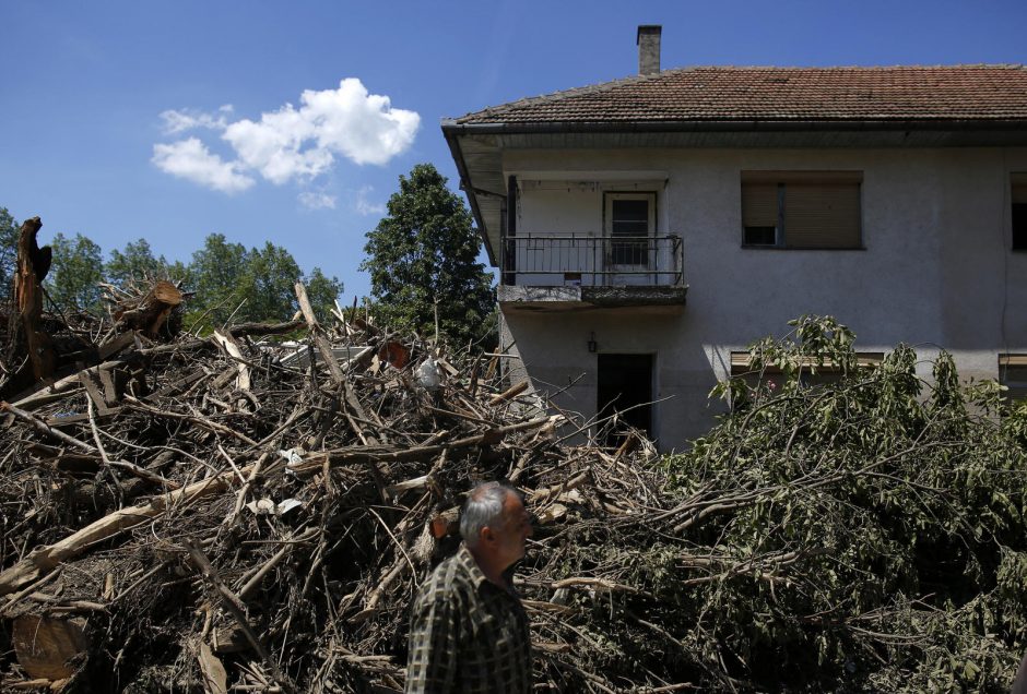 Balkanai skaičiuoja potvynio nuostolius