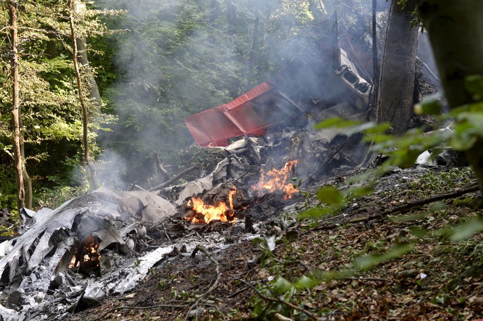 Slovakijoje susidūrė du parašiutininkų lėktuvai: žuvo septyni žmonės