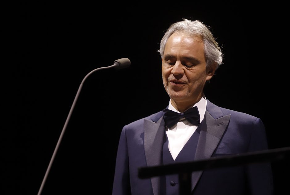 A. Bocelli gerbėjai Kauno centre kėlė spūstis