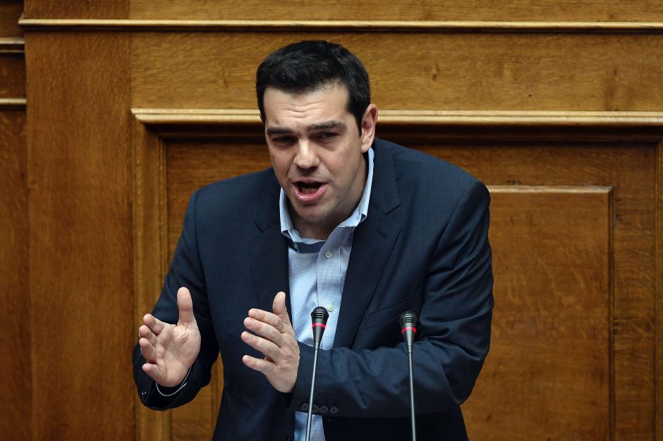 Graikija neatsisakys reikalavimo peržiūrėti finansinės pagalbos programą