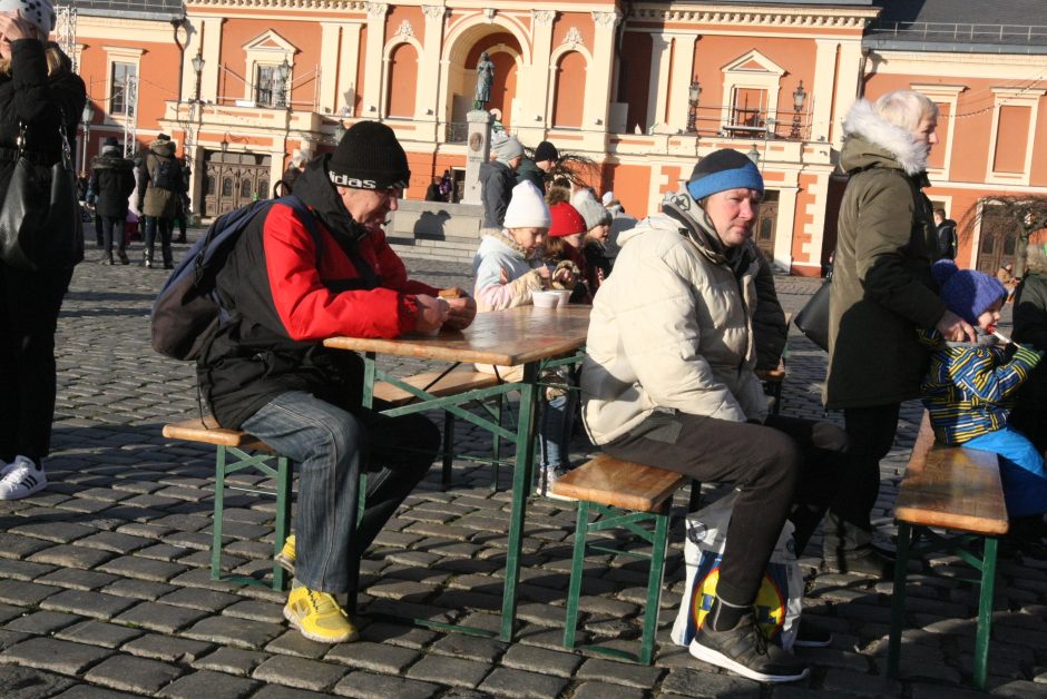 Maltiečių sriuba šildė ir klaipėdiečių širdis