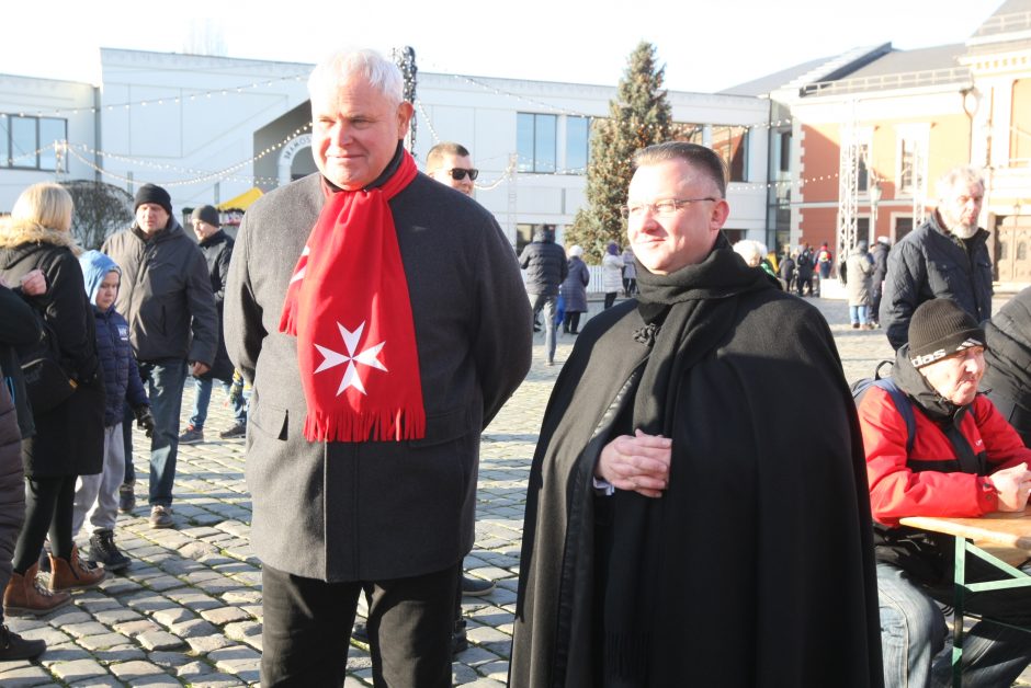 Maltiečių sriuba šildė ir klaipėdiečių širdis