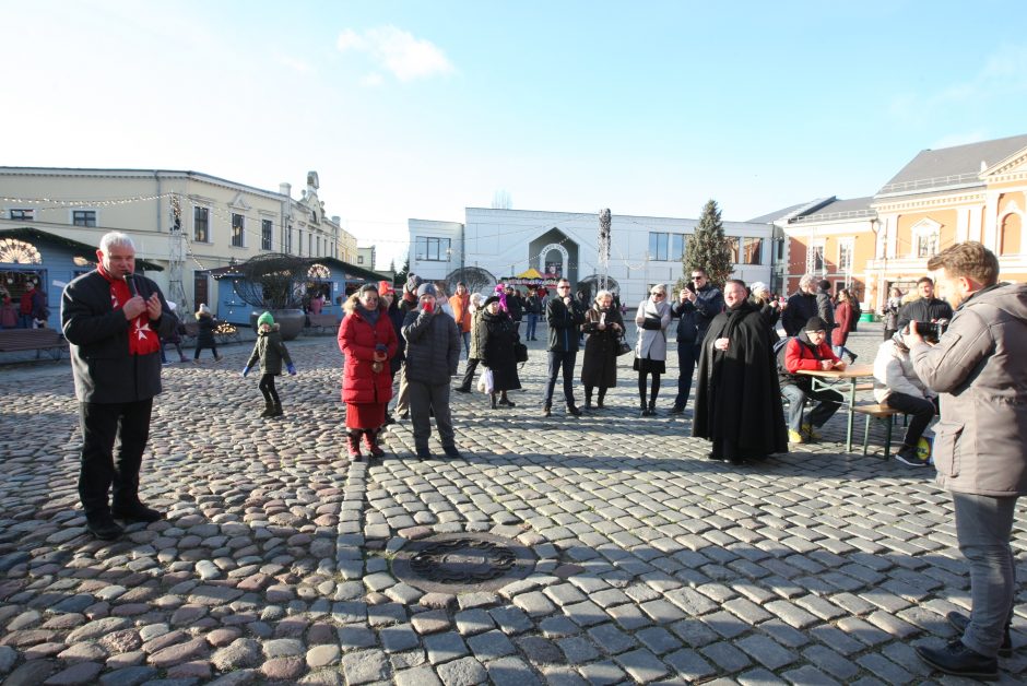 Maltiečių sriuba šildė ir klaipėdiečių širdis