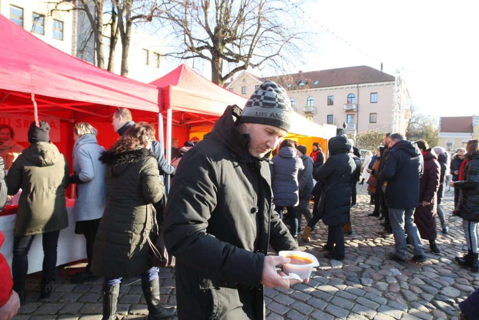 Maltiečių sriuba šildė ir klaipėdiečių širdis