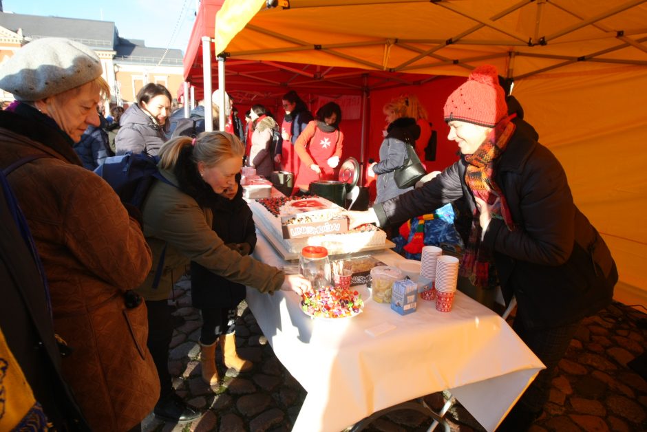 Maltiečių sriuba šildė ir klaipėdiečių širdis