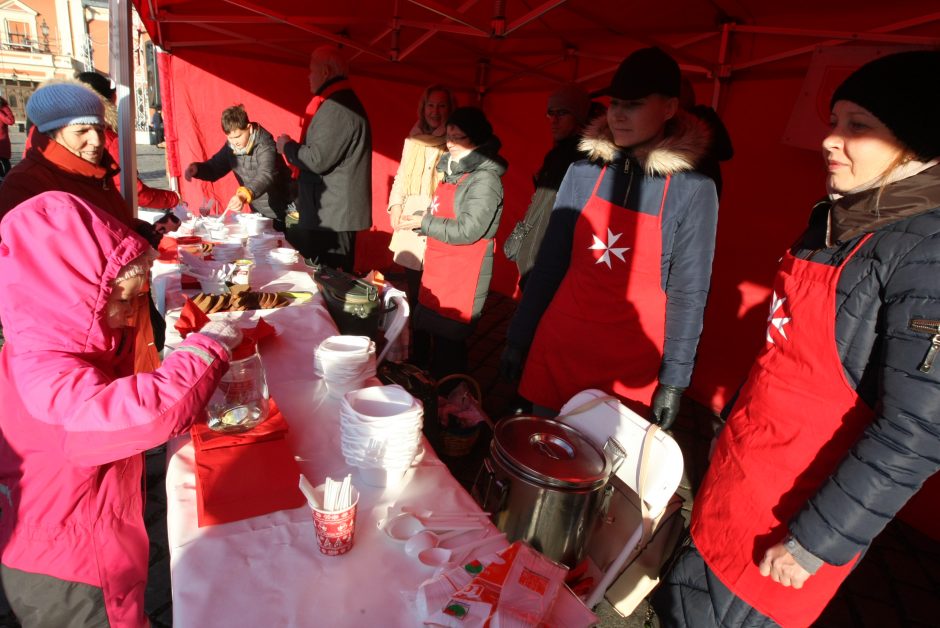 Maltiečių sriuba šildė ir klaipėdiečių širdis