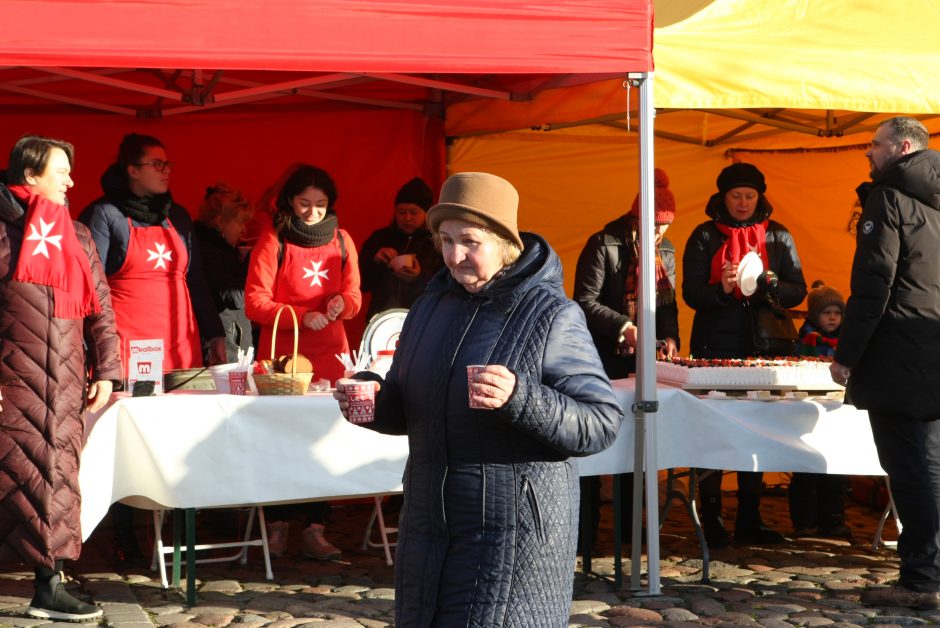 Maltiečių sriuba šildė ir klaipėdiečių širdis