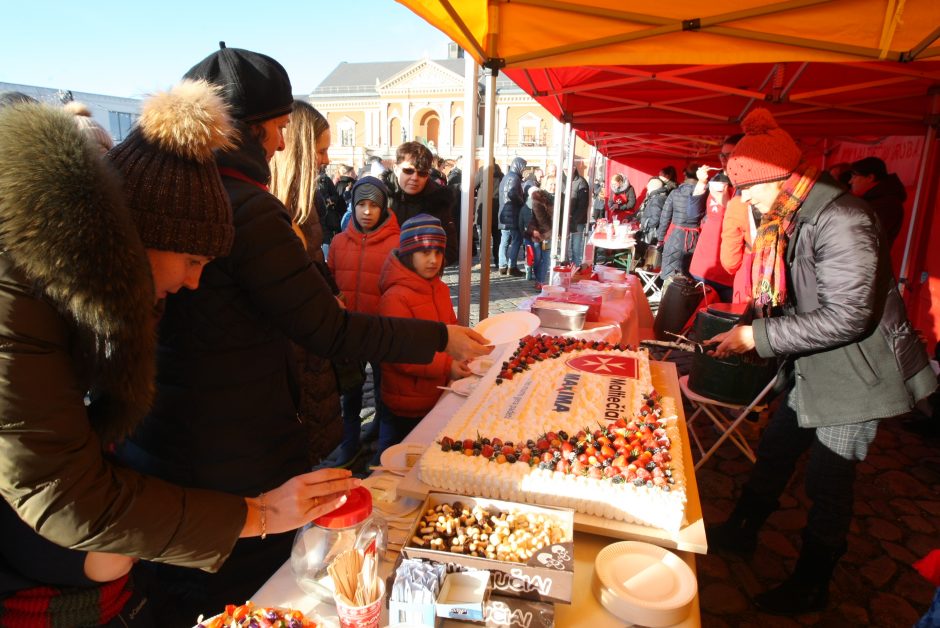 Maltiečių sriuba šildė ir klaipėdiečių širdis