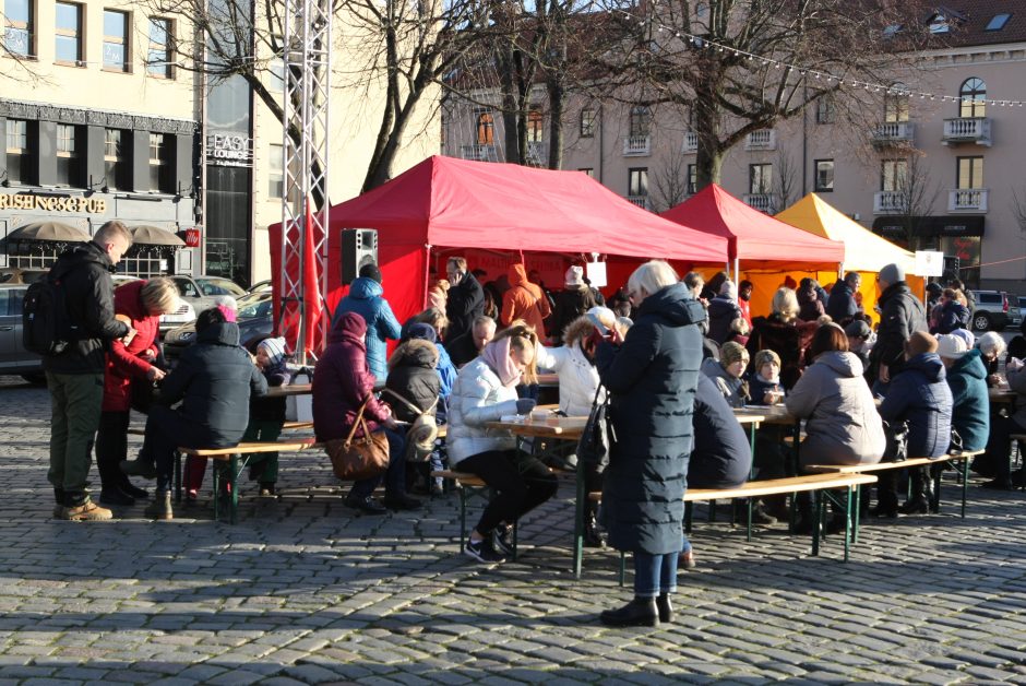 Maltiečių sriuba šildė ir klaipėdiečių širdis