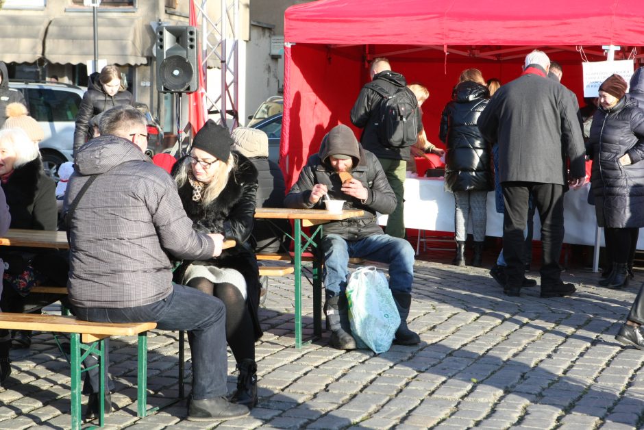 Maltiečių sriuba šildė ir klaipėdiečių širdis