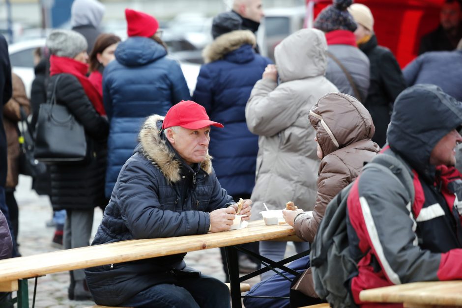 Klaipėdiečiai maltiečių sriubos paragauti nesiveržė