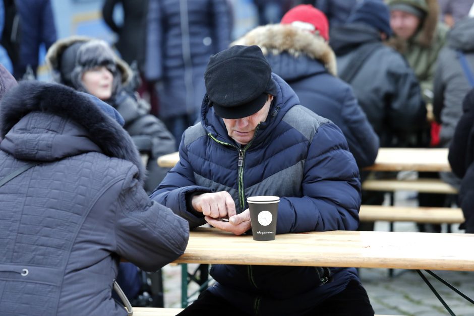 Klaipėdiečiai maltiečių sriubos paragauti nesiveržė