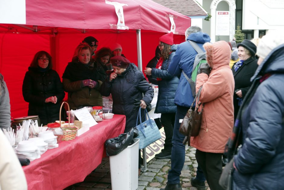 Klaipėdiečiai maltiečių sriubos paragauti nesiveržė