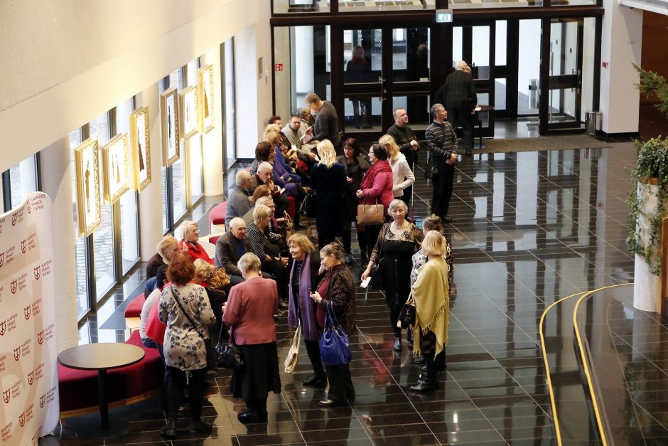 Spektaklio žiūrovais tapo aklieji ir silpnaregiai