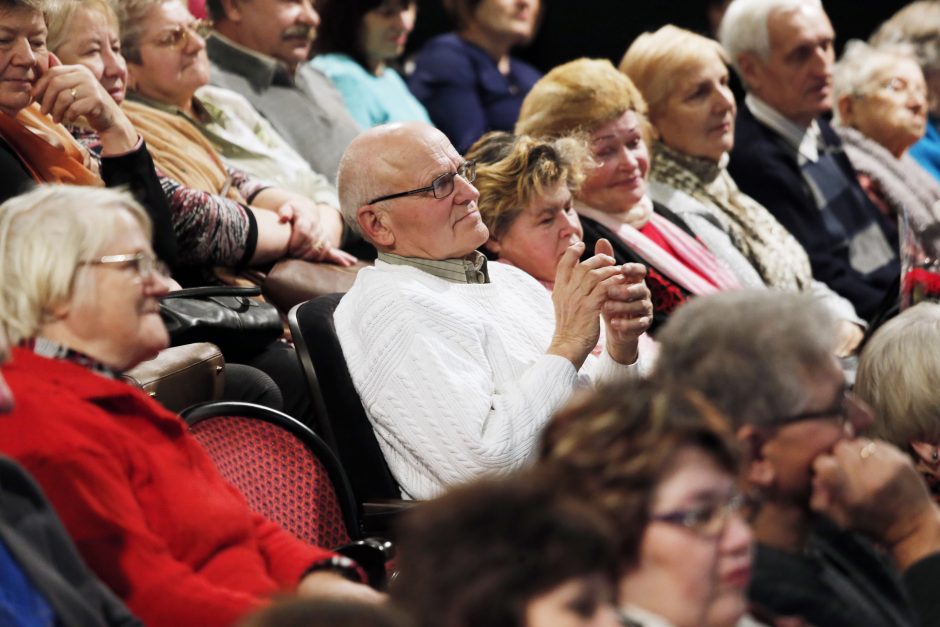 Spektaklio žiūrovais tapo aklieji ir silpnaregiai