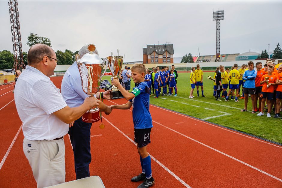 Klaipėdos mero taurė išvežta į Panevėžį