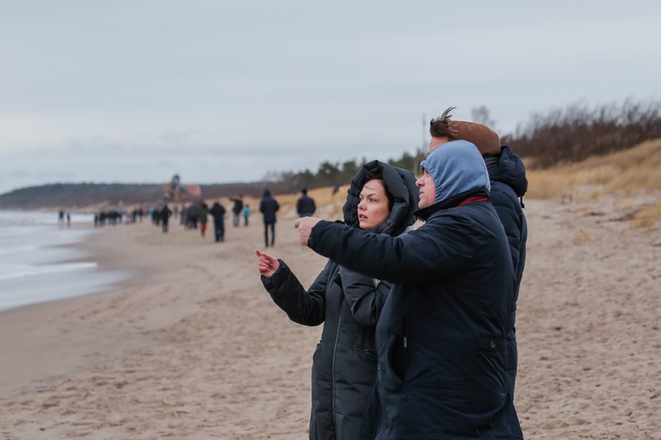 Netoli Klaipėdos uosto ant seklumos užplaukė laivas