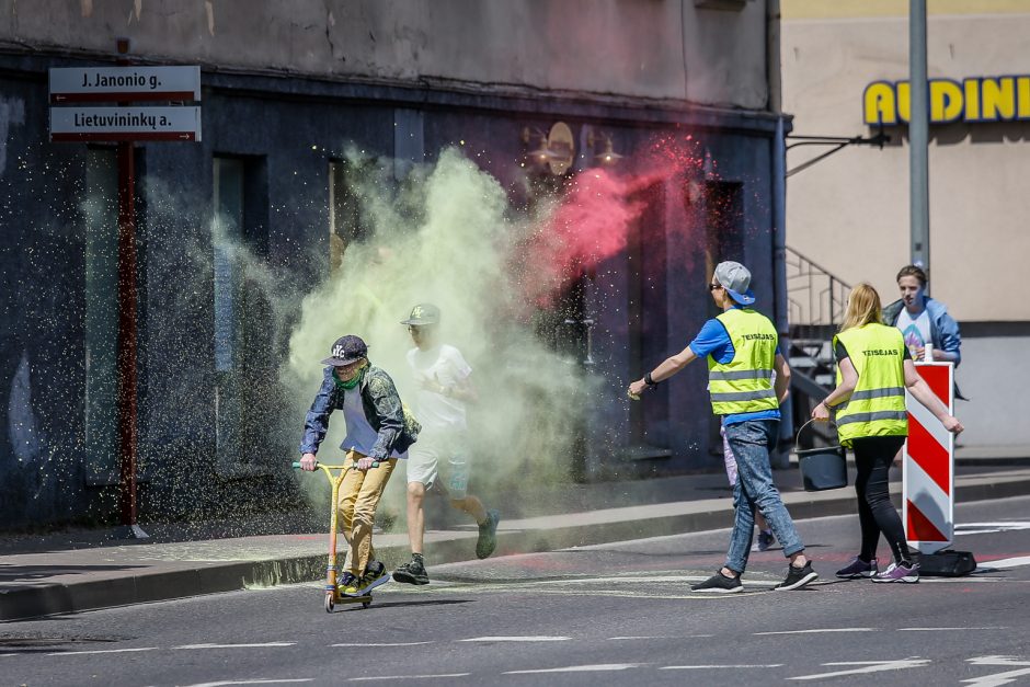 Renginys „Nuspalvink Klaipėdą“ sutraukė šimtus miestiečių