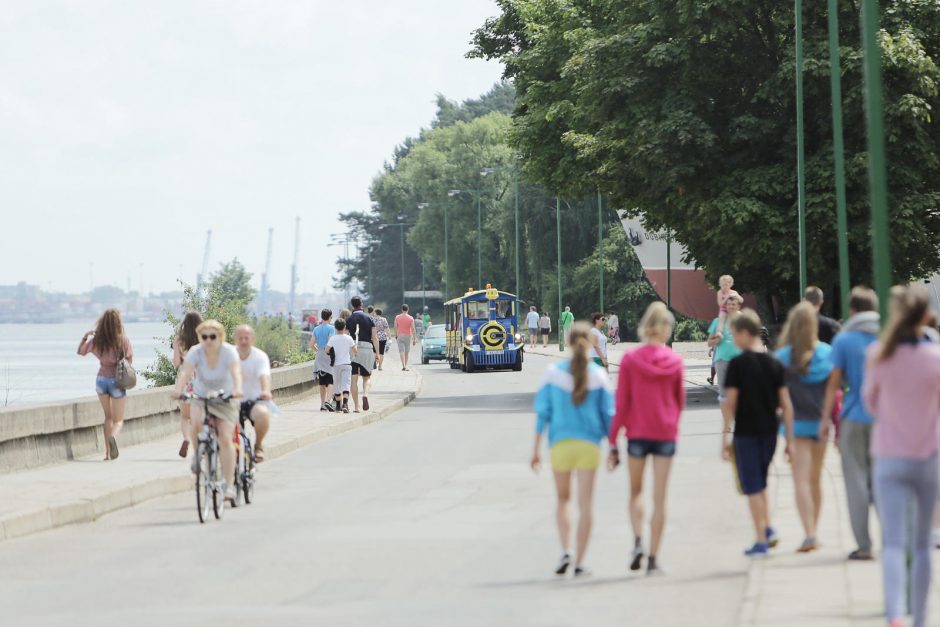 Smiltynė turistus vilioja pliažu ir ruoniais