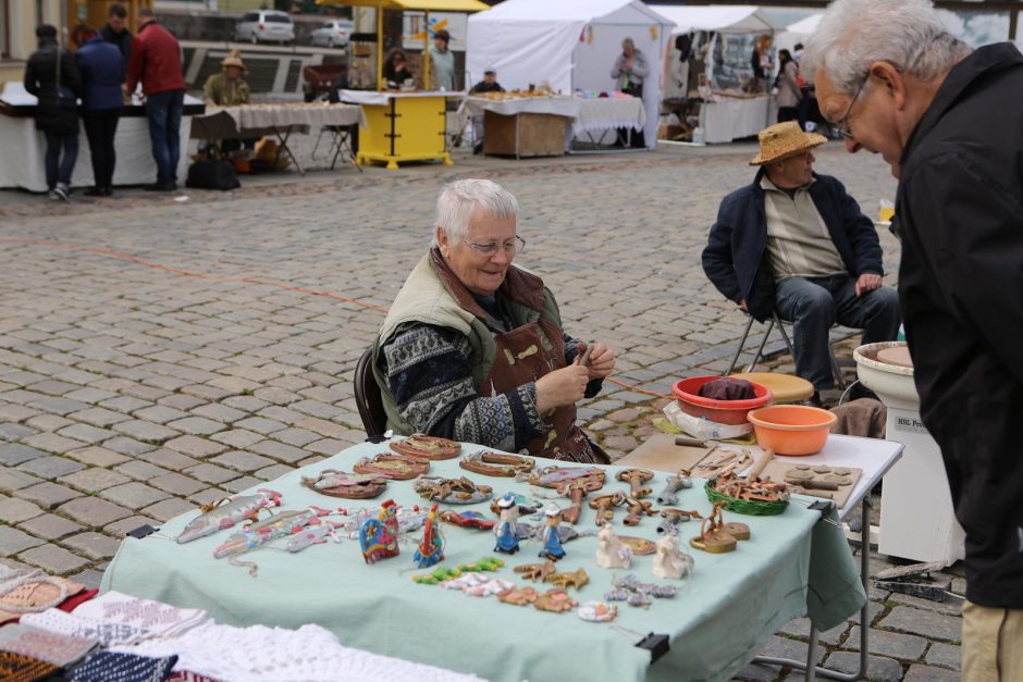 Kruizinį lainerį pasitiko jomarkas