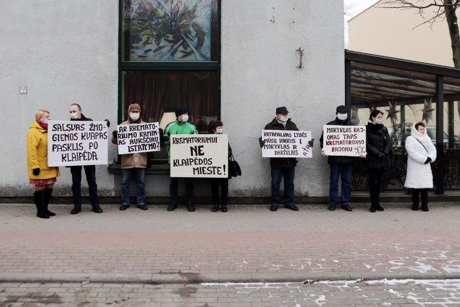 Krematoriumas uostamiestyje neiškils?