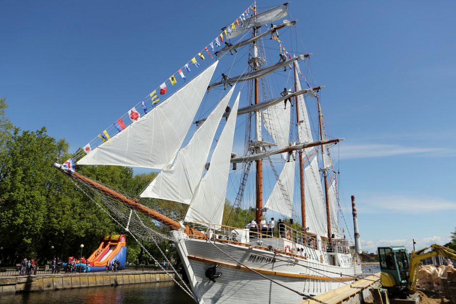 Miestą papuošė „Meridiano“ burės