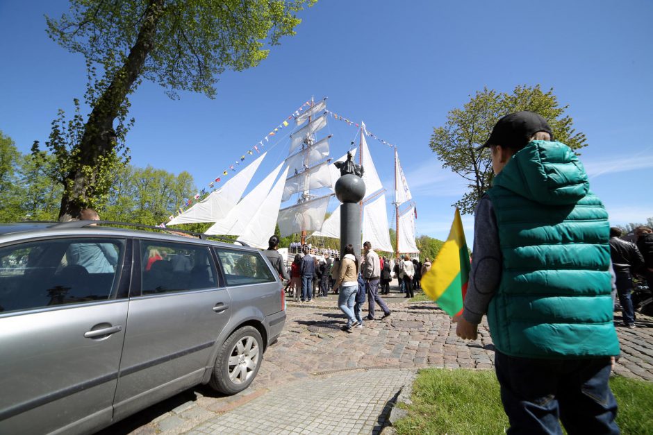 Miestą papuošė „Meridiano“ burės