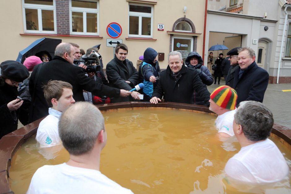 Ministras – už geoterminį vandenį mieste