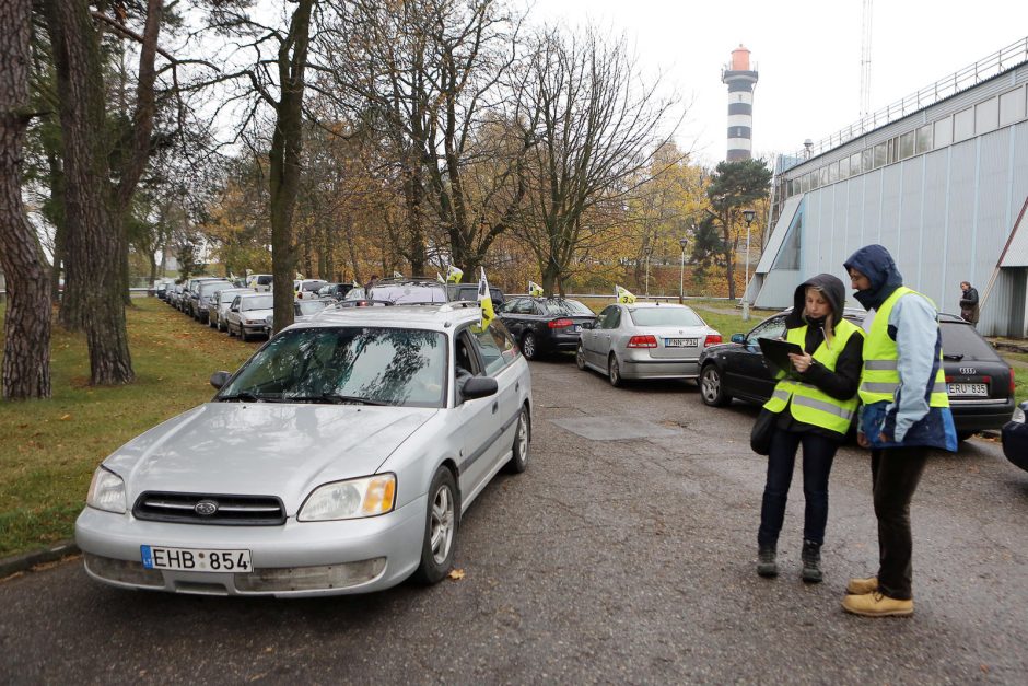 Pirmasis Švyturių ralis užbūrė dalyvius