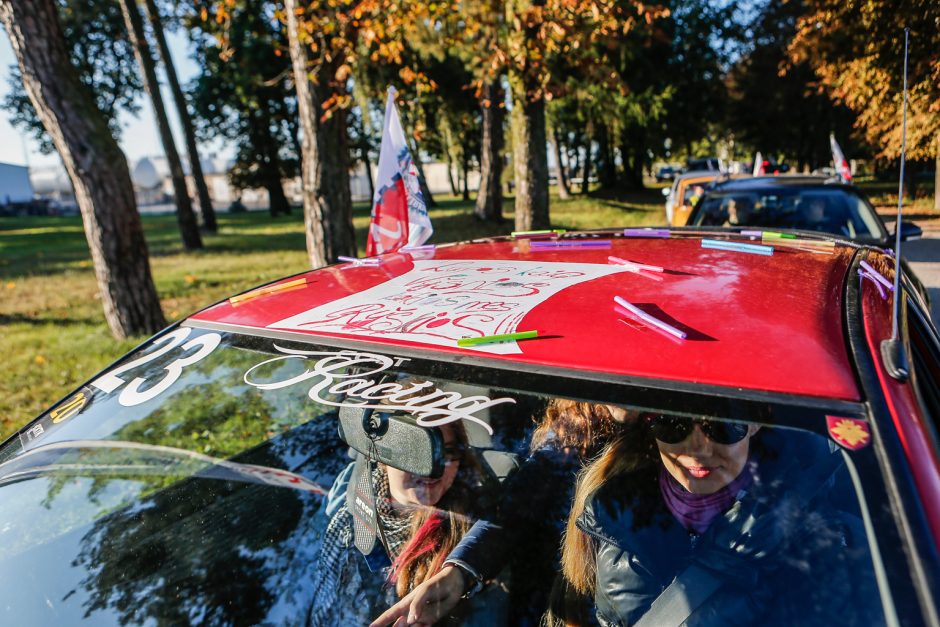 „Švyturių ralyje“ startavo rekordinis ekipažų skaičius