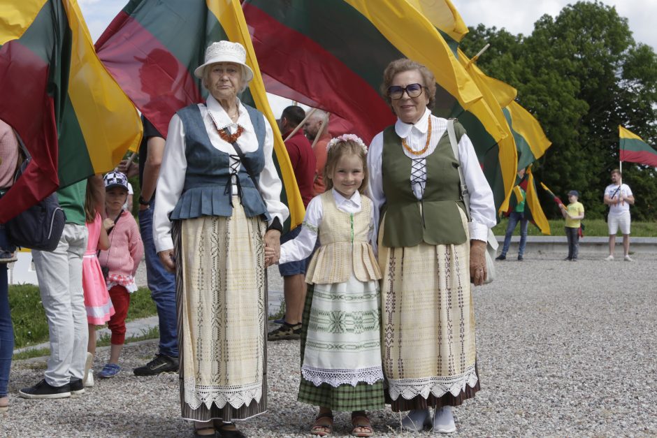 Šventė Klaipėdoje – su trispalve rankose ir širdyse