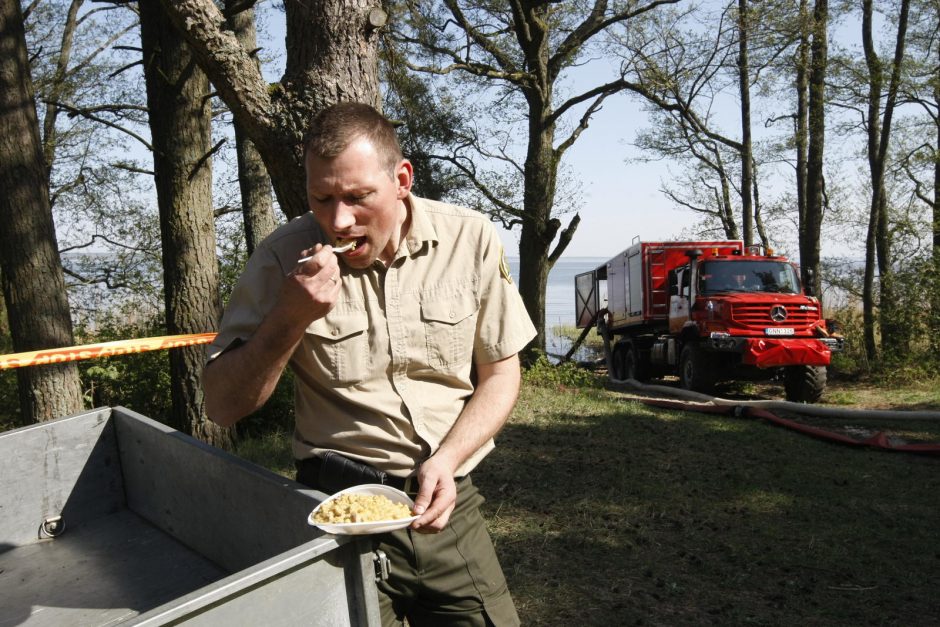 Kuršių nerijai padarytos žalos mastas paaiškės per savaitę 