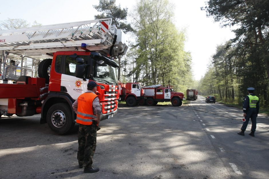 Kuršių nerijai padarytos žalos mastas paaiškės per savaitę 