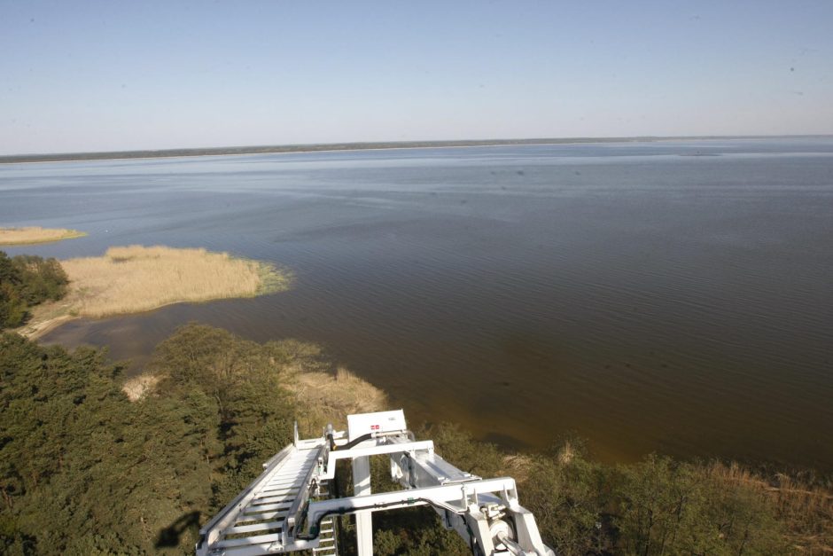 Kuršių nerijai padarytos žalos mastas paaiškės per savaitę 