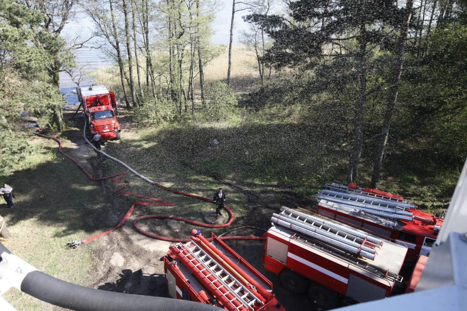 Kuršių nerijai padarytos žalos mastas paaiškės per savaitę 