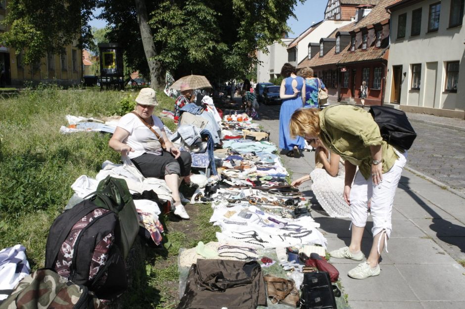 Klaipėdoje vėl veikia blusų turgus