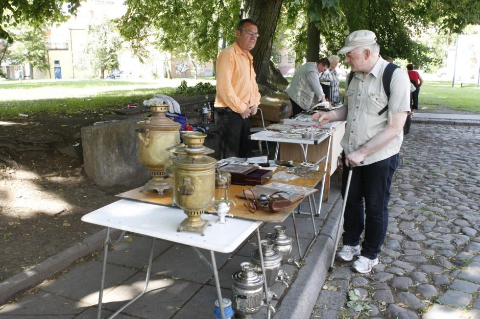 Klaipėdoje vėl veikia blusų turgus