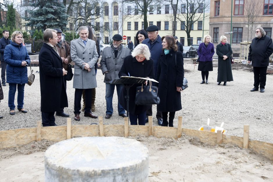 Vydūno skvere pažymėjo permainas