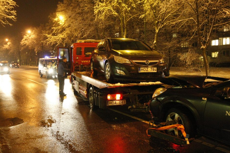 Susidūrė dviejų moterų vairuojami automobiliai