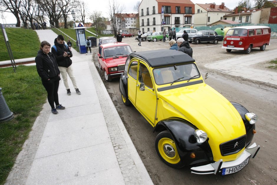 „Seni kibirai“ išriedėjo į Klaipėdos gatves