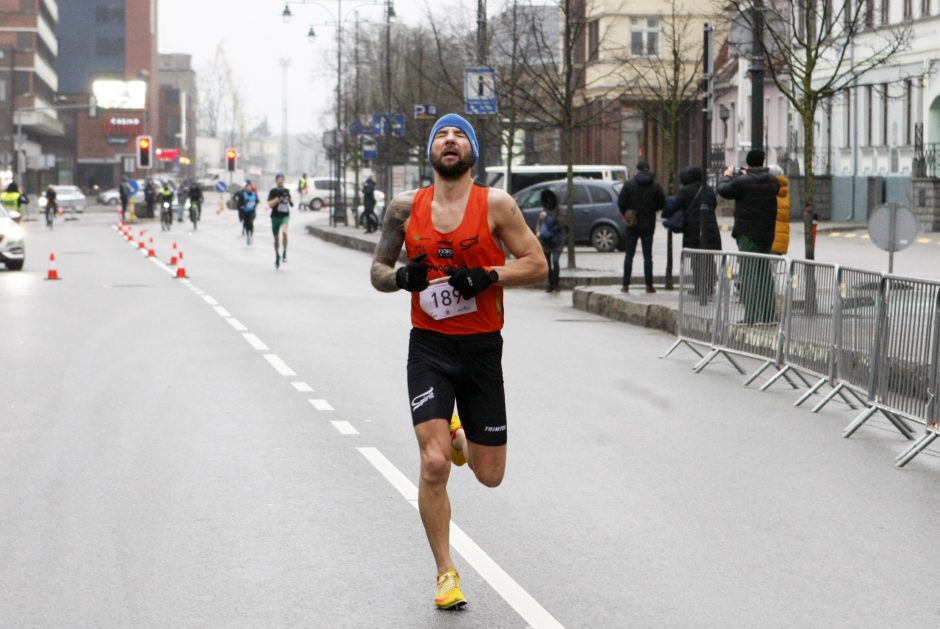 Laisvės gynėjų dienos bėgimo varžybose triumfavo A. Jakubynas ir U. Žvinklytė