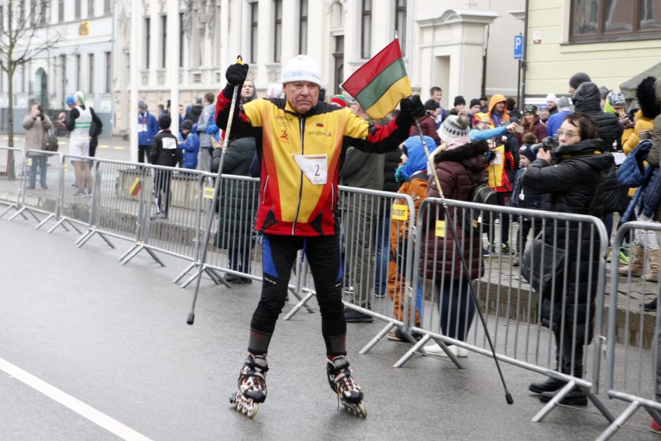 Laisvės gynėjų dienos bėgimo varžybose triumfavo A. Jakubynas ir U. Žvinklytė