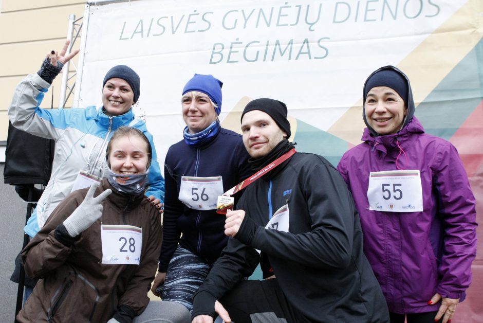 Laisvės gynėjų dienos bėgimo varžybose triumfavo A. Jakubynas ir U. Žvinklytė