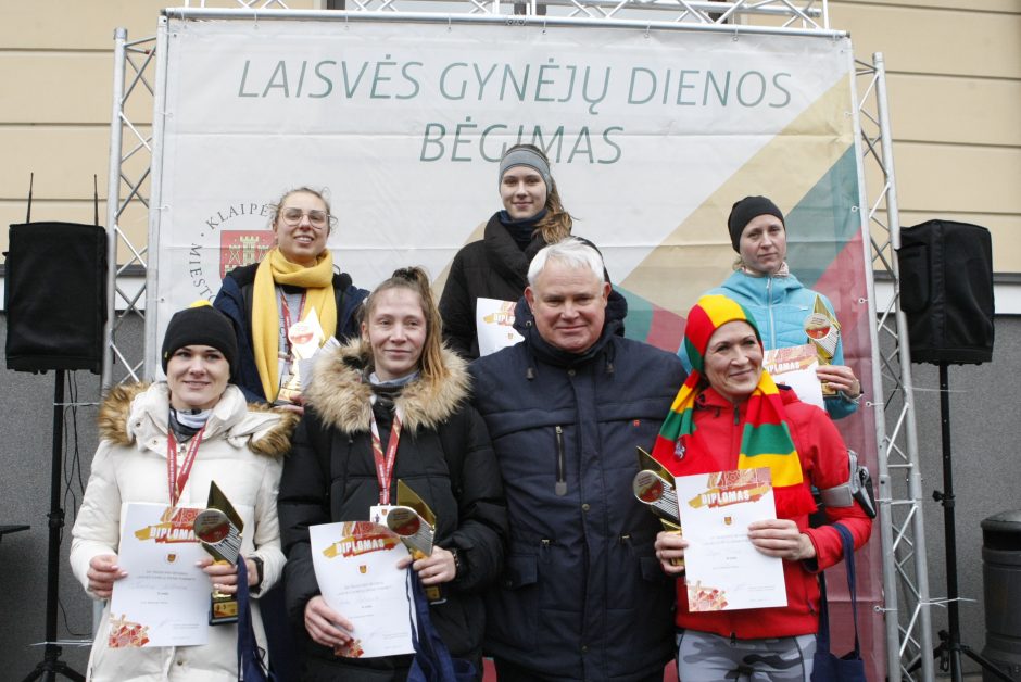 Laisvės gynėjų dienos bėgimo varžybose triumfavo A. Jakubynas ir U. Žvinklytė